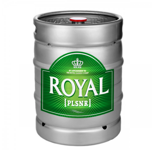 Royal Pilsner fustage 30 liter til fadølsanlæg