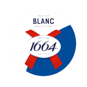 Kronenbourg Blanc 1664 etiket