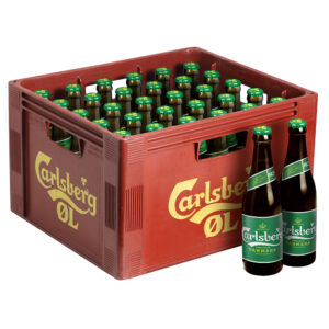Carlsberg Pilsner 25 cl glasflaske 30 stk kasse