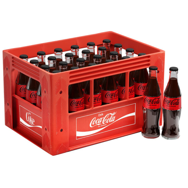 Coca Cola Zero 25 cl glasflaske 30 stk kasse