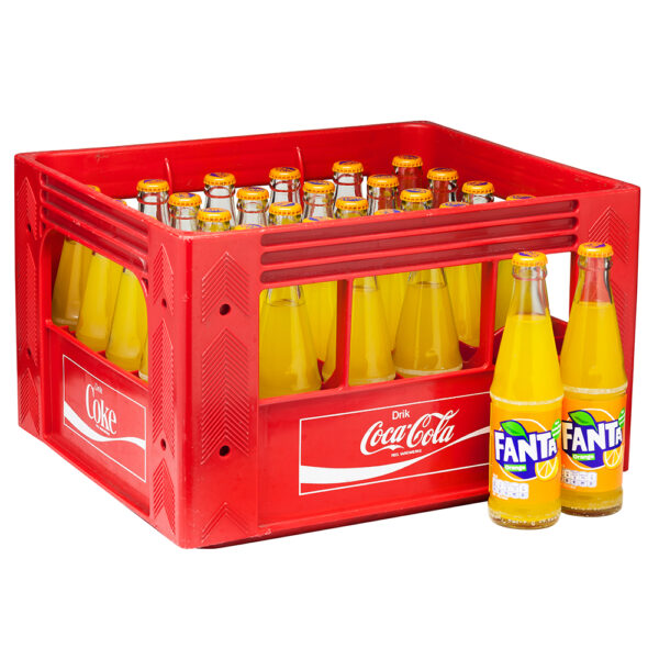 Fanta Orange 25 cl glasflaske 30 stk kasse