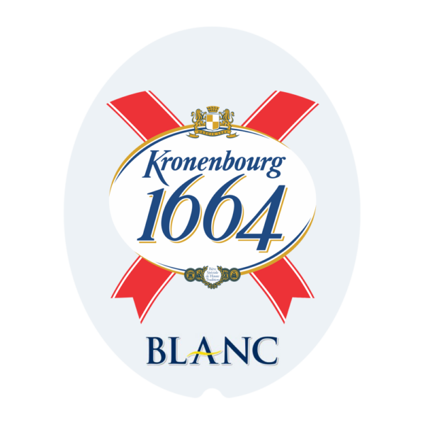 Kronenbourg Blanc 1664 etiket