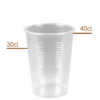 Plastikglas på 30-40cl til fadølsanlæg