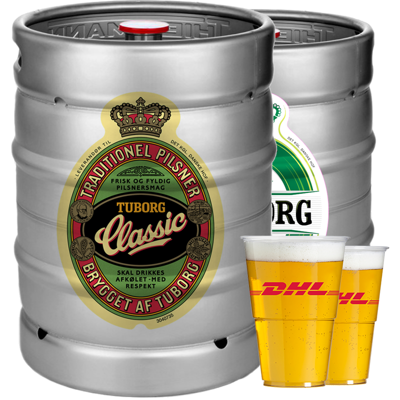 Fadøl fustager til Sparta løbet