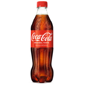 Coca Cola 50 cl plastikflaske 24 stk