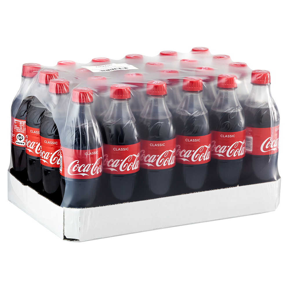 Coca - 24 x 50 cl. | Bestil sodavand hos Billigfadøl.dk