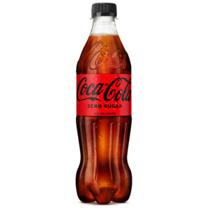 Coca Cola Zero 50 cl plastikflaske 24 stk
