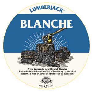 Etiket på Skovlyst Lumberjack Blanche