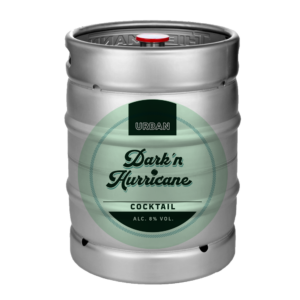 Urban Cocktails Dark'N Hurricane 10 ltr fustage - Lej fadølsanlæg med kolde cocktails