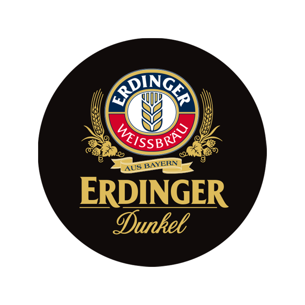Erdinger Dunkel etiket
