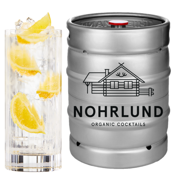 Nohrlund Gin Tonic 20 ltr fustage - Lej fadølsanlæg med kolde cocktails