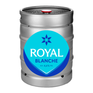 Royal Blanche fadøl fustage