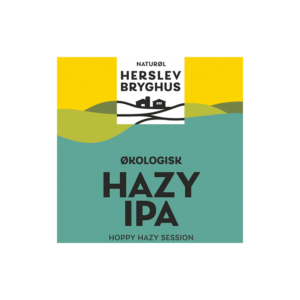 Herslev Hazy IPA fadølsetiket